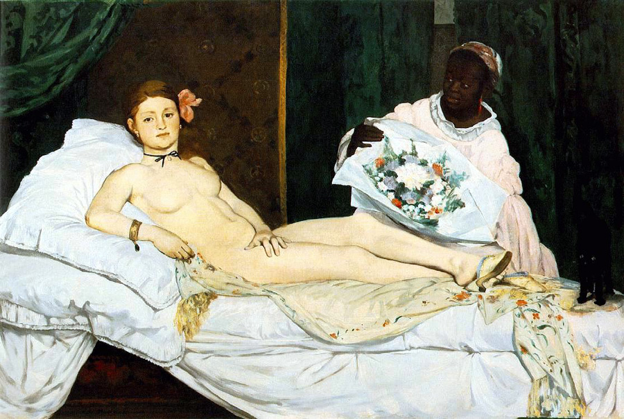 Fig. 2: Edouard Manet: Olympia